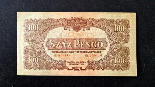 Ungarn 100 pengő 1944 - -,