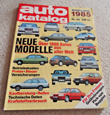 auto katalog ams Auto Katalog Nr.28 1985