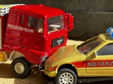 Unfallwagen 1/43,BMW 325 TOURING Notarzt, LKW MAN FEUERWEHR Modellauto Unfall