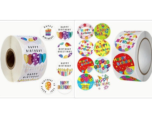Happy birthday sticker groß - happy,