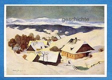 Ansichtskarte, "Dorf im