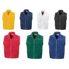 RESULT Dicke Weste Fleece