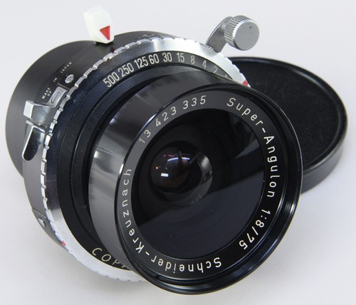 Schneider super angulon 75mm - schneider,