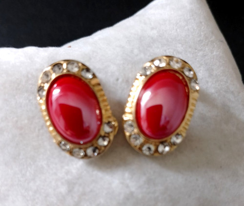 Ohrclips modeschmuck vintage - ohrclips,