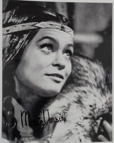 Marie versini autograph - versini, karl