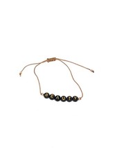 Buchstabenperlen Armband