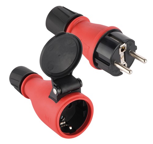 Schuko stecker kupplung gummi - kupplung,
