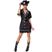 Frauenkostüm Cowgirl Cowboy