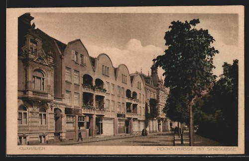 Ansichtskarte cuxhaven - ansichtskarte,