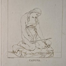 CANOVA, Magdalena, Radierung