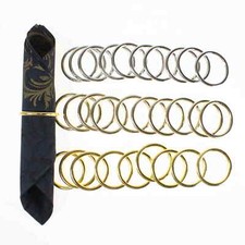 10 Serviettenringe  shabby look Kunststoff Ø5,5cm Hochzeit Taufe Kommunion