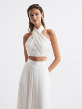 REISS Ruby Cropped Neckholder