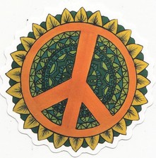 Peace Frieden Aufkleber