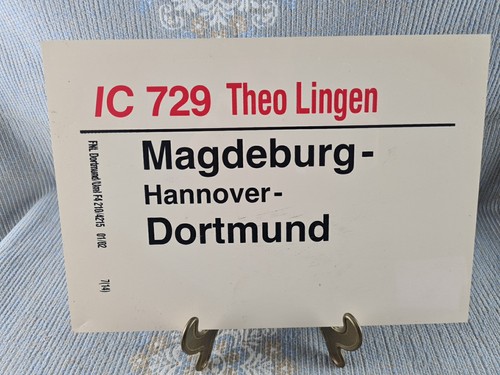 Zuglaufschild 729 theo - zuglaufschild:, ic