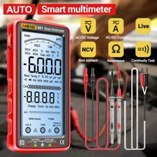 Multimeter Digital Messgerät LCD Strommesser Strom AC DC Voltmeter Amperemeter