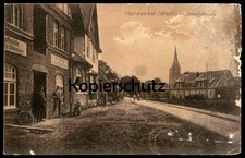 ALTE POSTKARTE HARSEWINKEL WESTFALEN BAHNHOFSTRASSE GASMÜHLE SEPPELFRICKE & VIEH