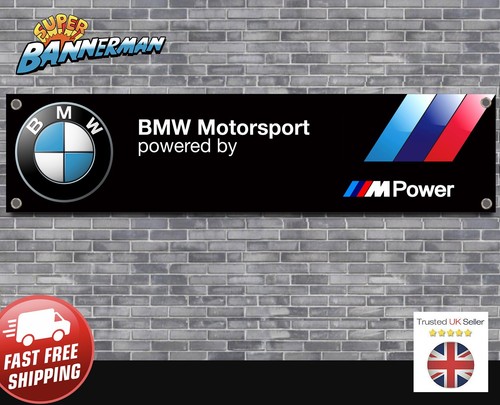 Bmw powered logo - by, m
