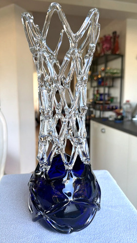 Große glas vase poltar - große,