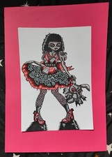 ORIGINAL COMIC ART, a4, INCH