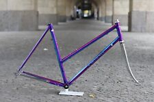 Patelli Super Corsa Donna Frame / 52,5 cm / Blue Pink Purple Campagnolo Bologna