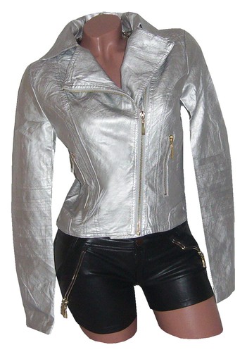 Kunstlederjacke jacke metallic - jacke,
