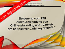 Handelsfachwirt Präsentation zur mdl. Prüfung HFW Online-Marketing #31
