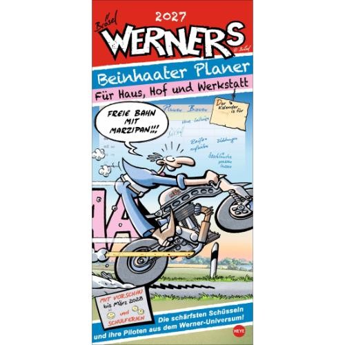 Kalender 2027 werner - kalender,