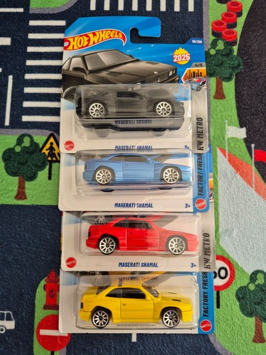 Hot wheels 4x maserati - wheels,