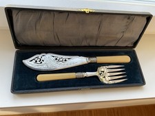 Fisch Vorlege-Besteck - Set -