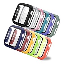 Hard Case für Apple Watch Series 1-9 SE 38-49mm Schutz Hülle 360° Cover Display