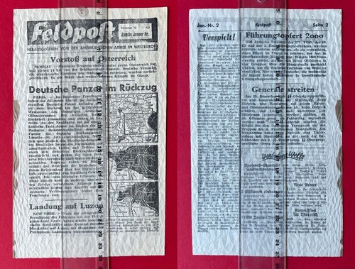 Alliierten flugblatt wk - flugblatt,