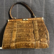 vintage kroko tasche