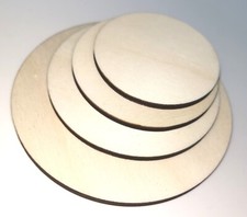 Runde Holzscheibe -