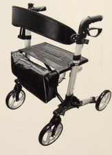 Ridder Assistent Rollator Gehwagen Gehhilfe mit Zubehör 8kg leicht 125kg Alu NEU