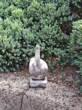 Gartenfigur Steinfigur Mittelfinger Deko Frostsicher