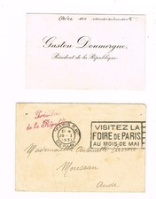 GASTON DOUMERGE 1931 DAMALS