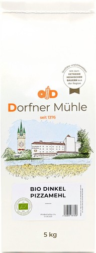 Bio dinkel pizzamehl dorfner - pizzamehl,
