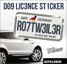 Auto Aufkleber ROTTWEILER