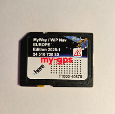 LATEST 2025 CITROEN PEUGEOT SD CARD KARTE NAVI  RNEG EUROPA WIPNAV MYWAY RADAR