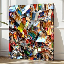 Abstrakte Leinwandbilder Bunt