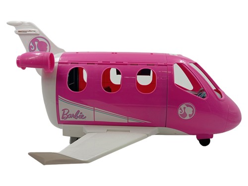 Barbie spiel flugzeug pink - barbie, spiel-flugzeug