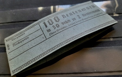 100 rentenmark original - rentenmark,