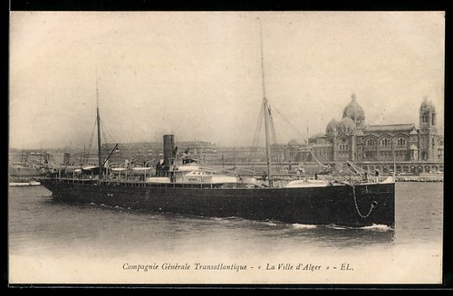 Passagierschiff ville - ak,