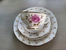 Sammeltasse 3tlg. Gedeck Rose