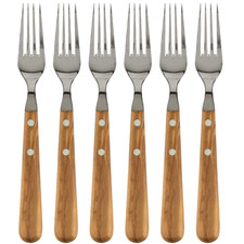 VOCUT 6er Set Edelstahl Gabel