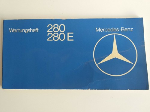 Mercedes benz wartungsheft - mercedes-benz,