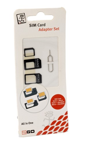 Universal sim karten - sim, adapter