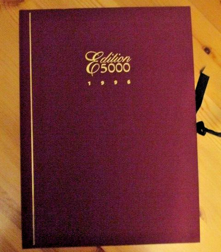 Edition 5000 signierte u - -,