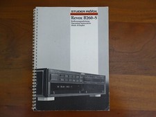 Revox B 260-S Bedienungsanleitung Instruction / User manual GER/EN/FR