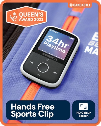 Mp3 player bluetooth - 16gb, clip